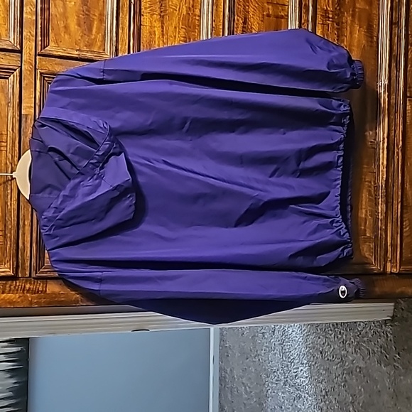 Minnesota Mavericks mens sz large  windbreaker pullover hooded jacket!! Mint! - Picture 5 of 5